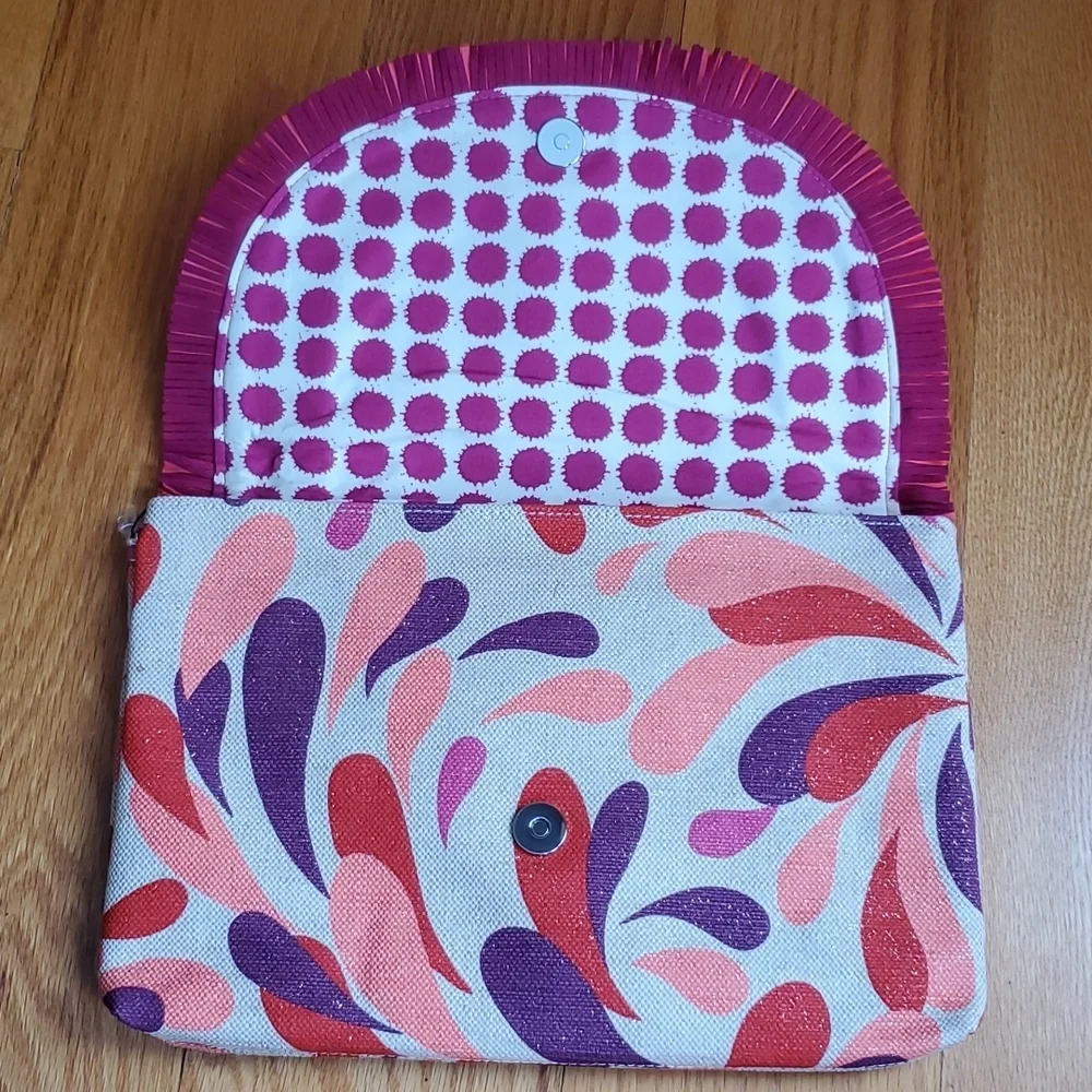 Vera Bradley Fringed Wristlet NWT